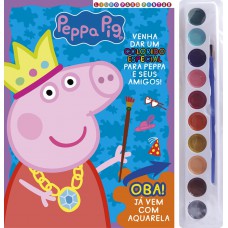 Peppa Pig - Livro Para Pintar: Venha Dar Uma Colorido Especial Para Peppa E Seus Amigos!