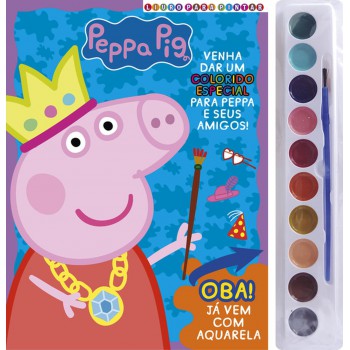 Peppa Pig - Livro Para Pintar: Venha Dar Uma Colorido Especial Para Peppa E Seus Amigos!