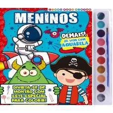 Meninos - Livro Para Pintar