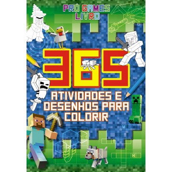 Pró-games Livro 365 Atividades E Desenhos Para Colorir