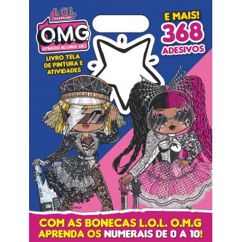 Lol Surprise - Omg Livro Tela De Pintura E Atividades: Com As Bonecas Lol Omg Aprenda Os Numerais De 0 A 10!