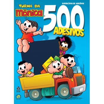 Turma Da Mônica Superlivro De Adesivos: 500 Adesivos