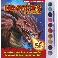 Dragões Livro Para Pintar