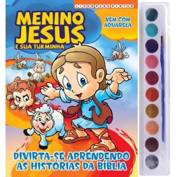 Menino Jesus Livro Para Pintar