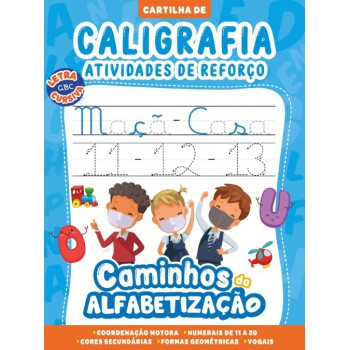 Cartilha Caminhos Da Alfabetização: Caligrafia E Atividades De Reforço Vol. 02