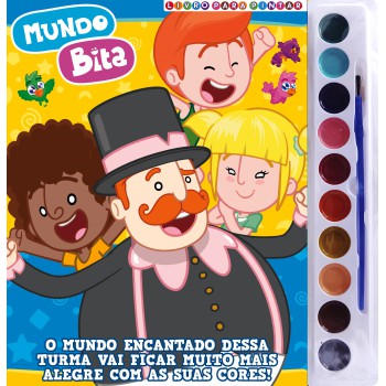 Mundo Bita Livro Para Pintar Com Aquarela