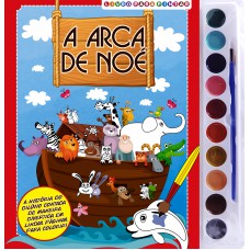 Arca De Noé Livro Para Pintar Com Aquarela