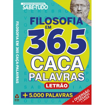 Almanaque Passatempo Sabe Tudo 365 Caça Palavras: Filosofia