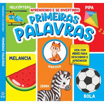 Livro Aprendendo E Se Divertindo - Primeiras Palavras