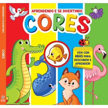 Livro Aprendendo E Se Divertindo - Cores