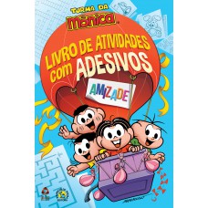 Turma Da Mônica Livro De Atividades Com Adesivos - Amizade