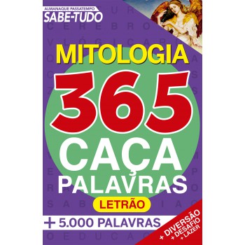 Almanaque Passatempos Sabe-tudo 365 Caça-palavras - Mitologia