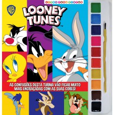 Looney Tunes Livro Para Pintar Com Aquarela