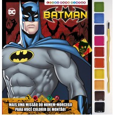 Batman Livro Para Pintar Com Aquarela