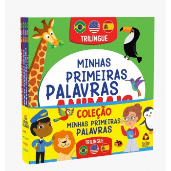 Coleção Minhas Primeiras Palavras | Kit Com 4 Livros