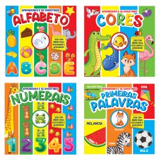 Coleção Aprendendo E Se Divertindo - Kit Com 4 Livros