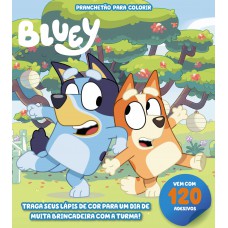 Bluey Pranchetão Para Colorir