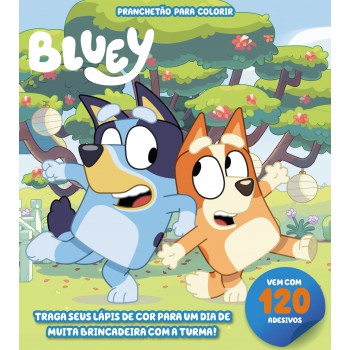 Bluey Pranchetão Para Colorir