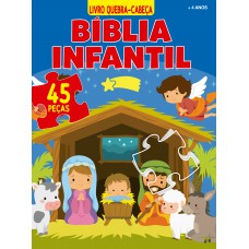 Bíblia Infantil Livro Quebra-cabeça