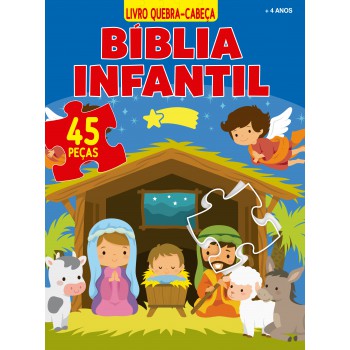 Bíblia Infantil Livro Quebra-cabeça