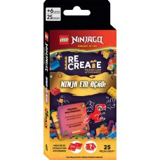 Lego Books Recreate Ninjago - Ninja Em Ação!