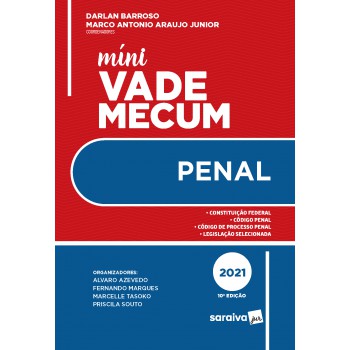 Mini Vade Mecum Penal - 10ª Edição 2021