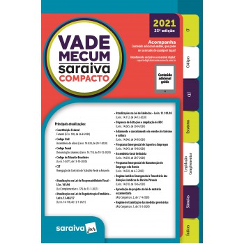 Vade Mecum Compacto - 23ª Edição - 2021