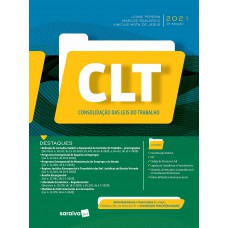 Clt - Consolidação Das Leis Do Trabalho - 3 ª Edição 2021