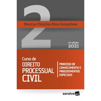 Curso De Direito Processual Civil - Vol. 2 - 17ª Edição 2021