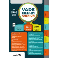 Vade Mecum 2021 Saraiva - Tradicional - 31ª Edição: Inclui Mapa De Legislação Emergencial