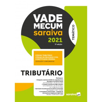 Vade Mecum Tributário - 5 ª Edição 2021