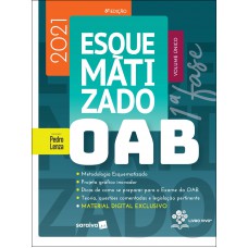 Oab Esquematizado - Volume único - 8ª Edição 2021: Primeira Fase