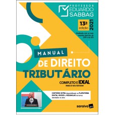 Manual De Direito Tributário - 13ª Edição 2021