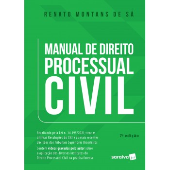 Manual De Direito Processual Civil - 7ª Edição 2022