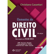 Elementos De Direito Civil - 10ª Edição 2022