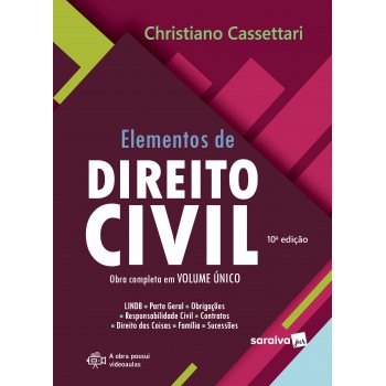 Elementos De Direito Civil - 10ª Edição 2022