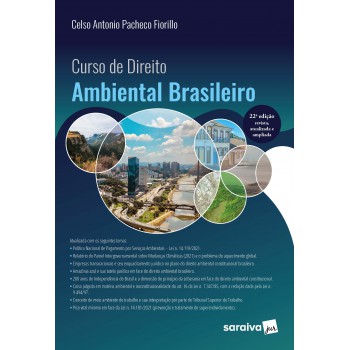 Curso De Direito Ambiental Brasileiro - 22ª Edição 2022