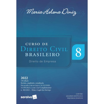 Curso De Direito Civil Brasileiro Volume 8 - Direito De Empresa