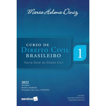 Curso De Direito Civil Brasileiro - Vol.1 - 39ª Edição 2022