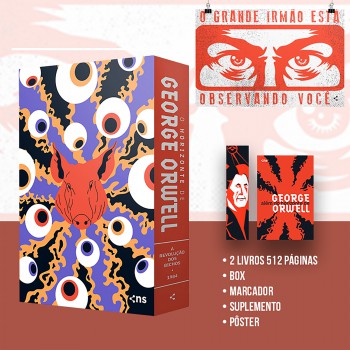 Box George Orwell - O Horizonte (2 Livros + Pôster + Suplemento)