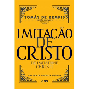 Imitação De Cristo - Edição Bilingue Latim E Português