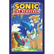 Sonic The Hedgehog – Volume 1: Depois da guerra ( ACOMPANHA PÔSTER E MARCADOR)