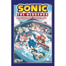 Sonic The Hedgehog – Volume 3: A batalha por Angel Island: ( ACOMPANHA PÔSTER E MARCADOR)