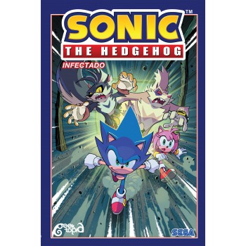 Sonic The Hedgehog – Volume 4: Infectado ( ACOMPANHA PÔSTER E MARCADOR)