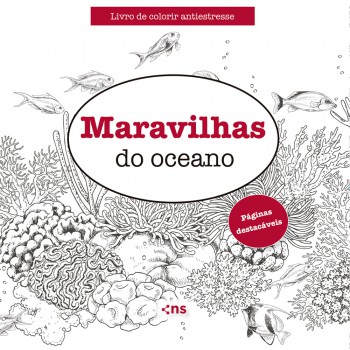 Maravilhas Do Oceano - Livro De Colorir Antiestresse: Folhas Destacáveis