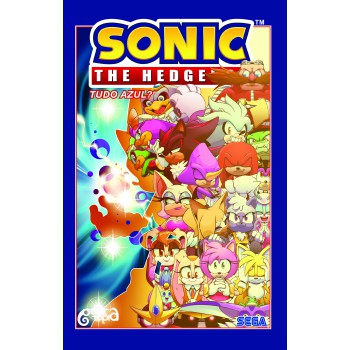 Sonic The Hedgehog – Volume 8: Tudo azul?: ( ACOMPANHA PÔSTER E MARCADOR)