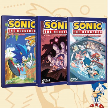 Combo Sonic - Volumes 1, 2 E 3