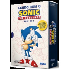 Box: Lendo Com O Sonic - The Hedgehog (vol. 1 Ao 6): ? Acompanha Marcadores Personalizados E Adesivos