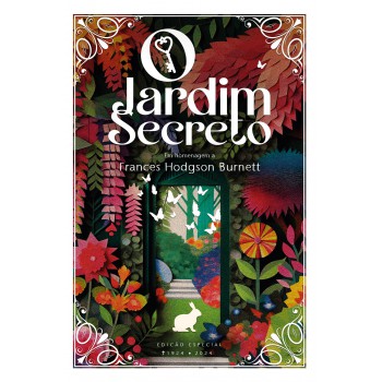 O Jardim Secreto - Edição De Luxo: Capa Dura; Fitilho; Reserva De Verniz; Trilateral Verde E Cabeceado Branco