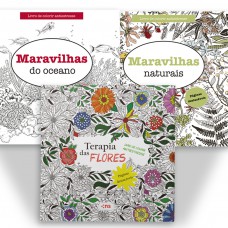 Coleção ?terapia Das Cores - Livros Para Colorir Antiestresse”